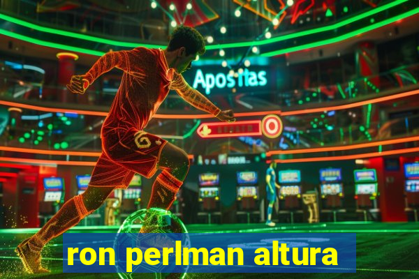 ron perlman altura